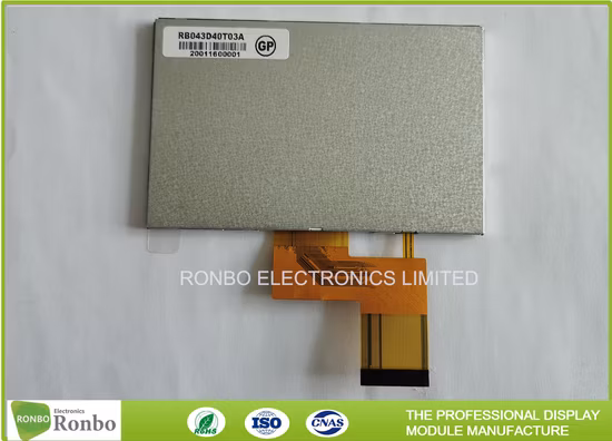 Hohe Leuchtdichte, 4,3 Zoll, 480 x 272 RGB, 40 Pins, ersetzt At043tn24 und TM043nbh02 TFT-Touch-LCD-Panel-Display